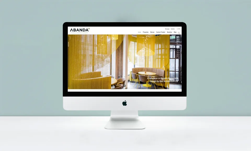 Abanda · Diseño y programación web — imagen 2