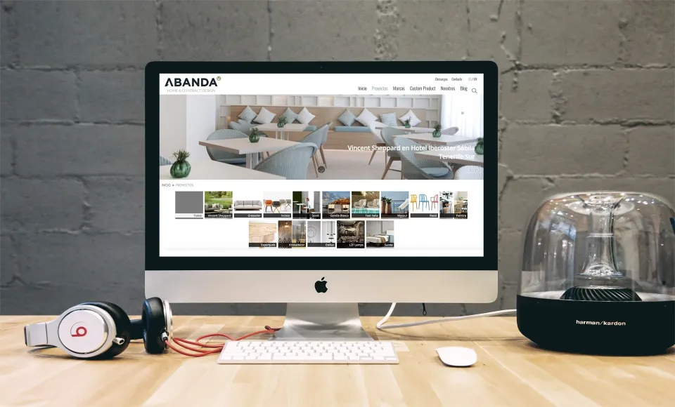 Abanda · Diseño y programación web — imagen 3