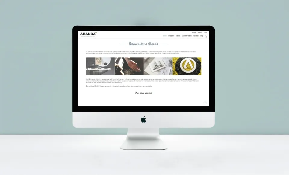 Abanda · Diseño y programación web — imagen 6