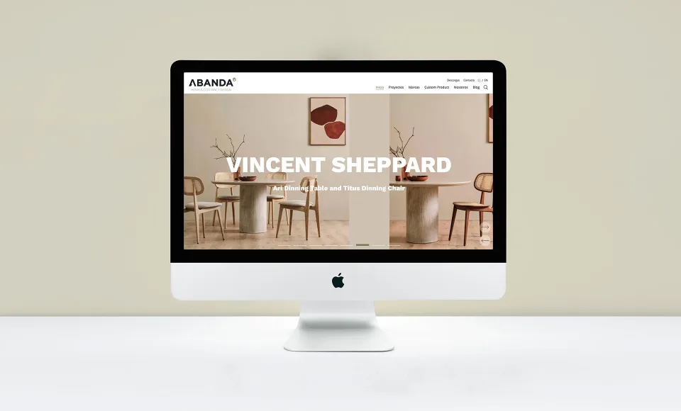 Abanda · Restyling web — imagen 2