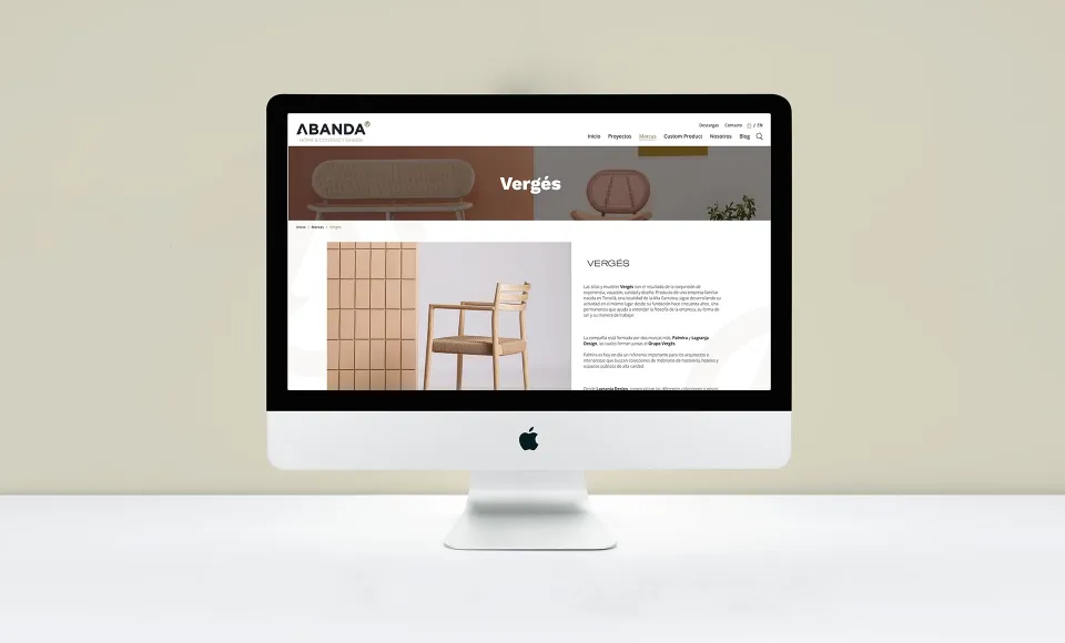 Abanda · Restyling web — imagen 6