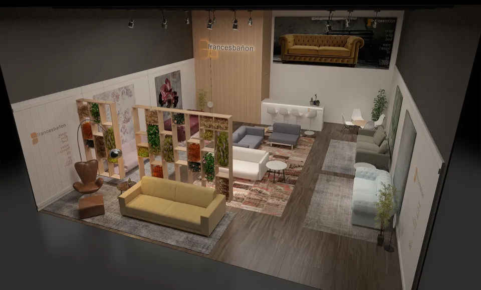 Frances Bañón · Milan 2019 trade fair stand — image 1