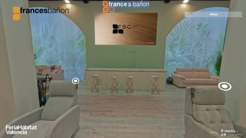 Francés Bañón · Tour virtual 360° del stand