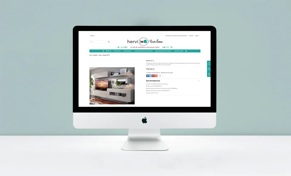 Hervi · Diseño y programación e-commerce — imagen 5