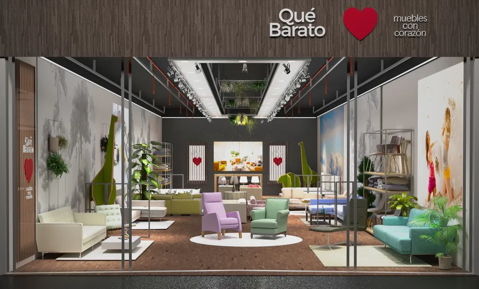 Que Barato · Diseño de tienda — imagen 3