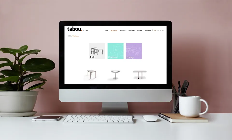 Tabou Design · Diseño y programación web — imagen 3