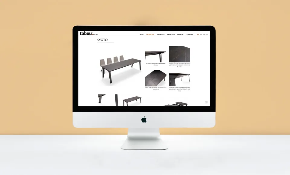 Tabou Design · Diseño y programación web — imagen 4